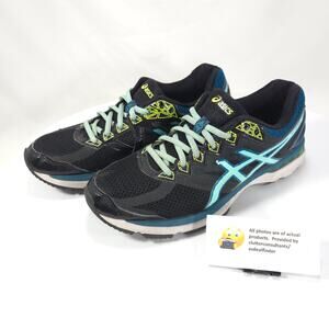 Asics GT-2000 Athletic Lace Up Running Shoes Womens Size 9 T656N Black